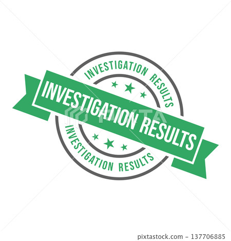 Investigation Results Letter Rubber Stamp Template Investigation Results Letter Rubber Stamp Template 137706885