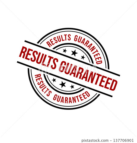 Results Guaranteed Letter Rubber Stamp Template Results Guaranteed Letter Rubber Stamp Template 137706901