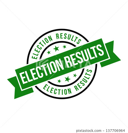 Election Results Letter Rubber Stamp Template Election Results Letter Rubber Stamp Template 137706964