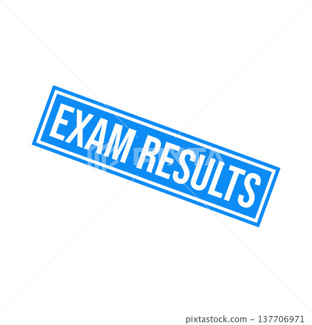 Exam Results Letter Rubber Stamp Template Exam Results Letter Rubber Stamp Template 137706971
