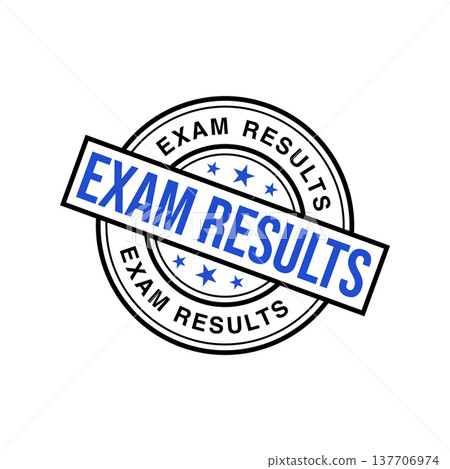 Exam Results Letter Rubber Stamp Template Exam Results Letter Rubber Stamp Template 137706974