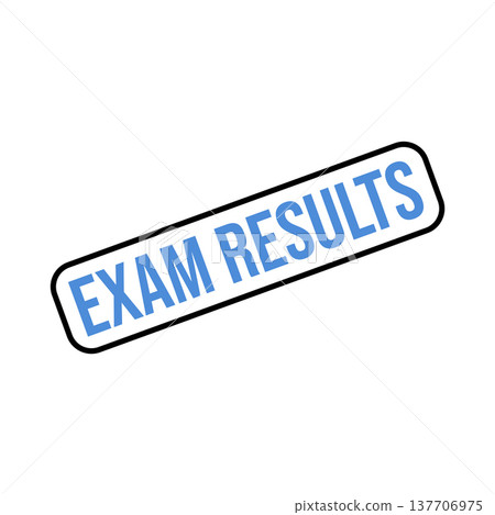 Exam Results Letter Rubber Stamp Template Exam Results Letter Rubber Stamp Template 137706975