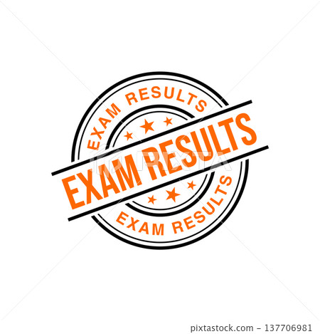 Exam Results Letter Rubber Stamp Template Exam Results Letter Rubber Stamp Template 137706981