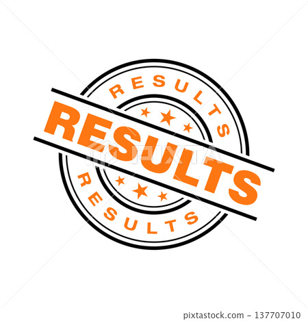 Results Letter Rubber Stamp Template Results Letter Rubber Stamp Template 137707010
