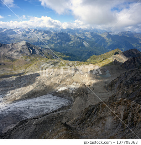 Schmiedingerkees and Kitzbuehler alps Schmiedingerkees and Kitzbuehler alps 137708368