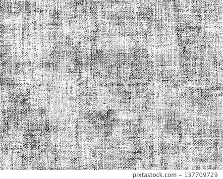 Vector Grayscale Linen Texture Background Overlay Vector Grayscale Linen Texture Background Overlay 137709729
