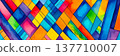 Bright multicolor background with colorful abstract pattern 137710007