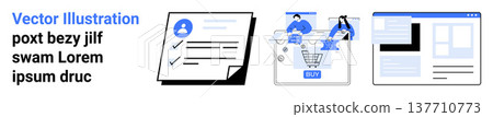 Digital transformation, online shopping, data organization, e-commerce, user interface design, and workflow systems. ion includes a user profile form, online shopping carts and web designs. Digital Digital transformation, online shopping, data organization, e-commerce, user interface design, and workflow systems. ion includes a user profile form, online shopping carts and web designs. Digital 137710773