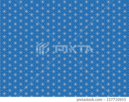 Hemp leaf (Japanese pattern) 137710933