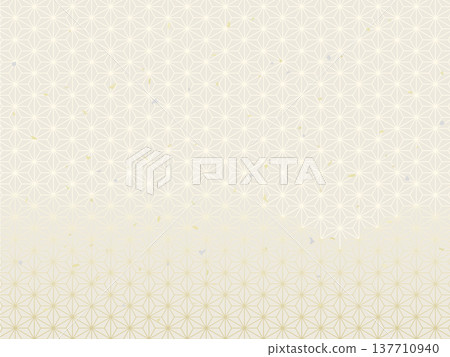 Hemp leaf (Japanese pattern) 137710940