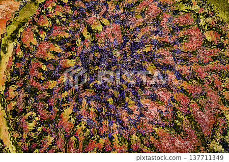 Colorful abstract organic texture background with floral pattern. Colorful abstract organic texture background with floral pattern. 137711349