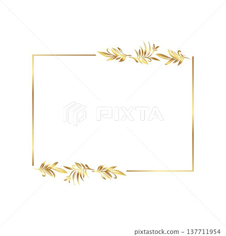 gold floral frame free gold floral frame free 137711954