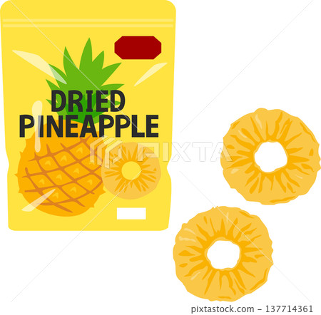 袋裝菠蘿乾 袋裝菠蘿乾 137714361