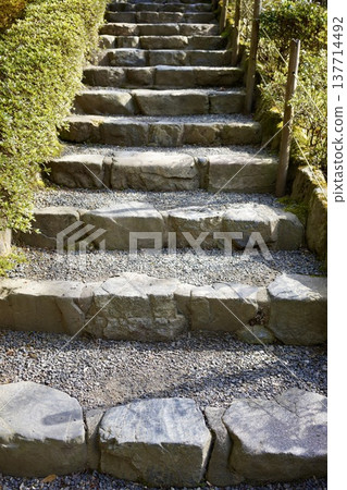 Stone steps Stone steps 137714492