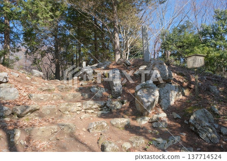 小谷城遺址黑鐵門遺跡 小谷城遺址黑鐵門遺跡 137714524