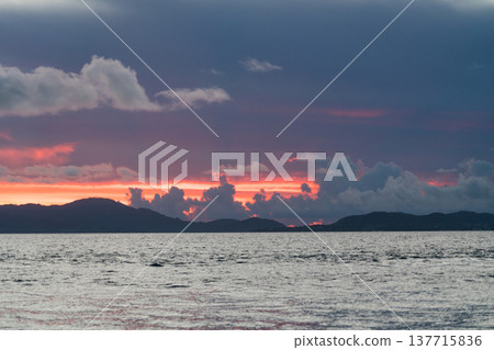 在小濱島上的早晨曬傷 137715836