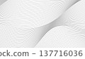 Minimalist vector background featuring fluid, distorted parallel lines creating a sense of depth 137716036