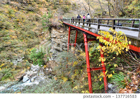 Kurobe Gorge Railway, Keyakidaira no Okukanebashi Bridge 137716583