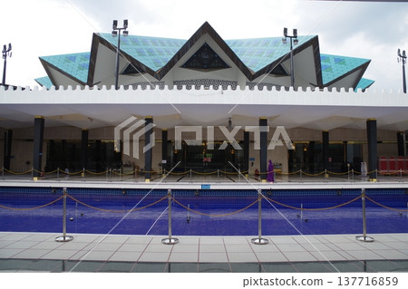 Masjid Negara, the National Mosque in Kuala Lumpur, Malaysia Masjid Negara, the National Mosque in Kuala Lumpur, Malaysia 137716859