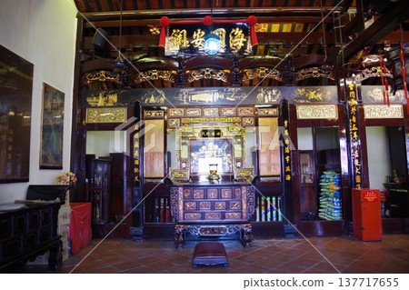 Malaysia, Malacca World Heritage Site, Wat Cheng Hoong Teng 137717655