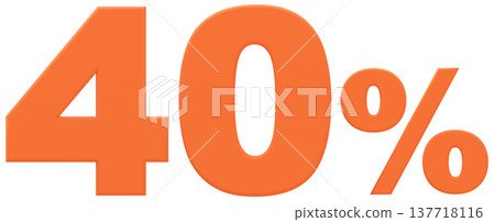 3D材質編號_40%_橘色 3D材質編號_40%_橘色 137718116
