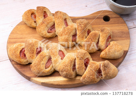 Rice flour bacon epi 137718278