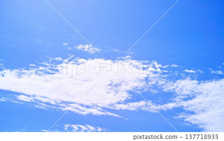 Blue sky and cloud image Blue sky and cloud image 137718935