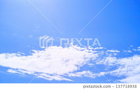 Blue sky and cloud image Blue sky and cloud image 137718938