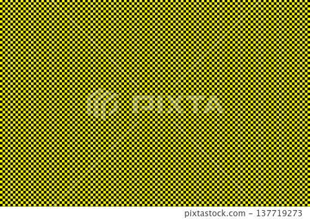 Fine yellow and black checkerboard background 137719273
