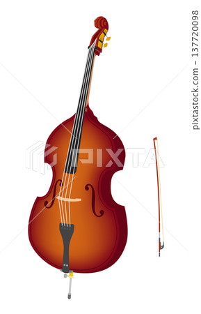 低音提琴圖標 低音提琴圖標 137720098