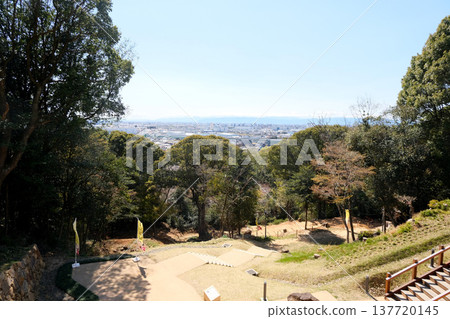 愛知縣小牧市小牧山城遺址，2025年4月 137720145