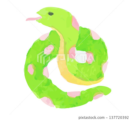 蛇的水彩插畫 | 蛇、爬蟲類、動物 蛇的水彩插畫 | 蛇、爬蟲類、動物 137720392