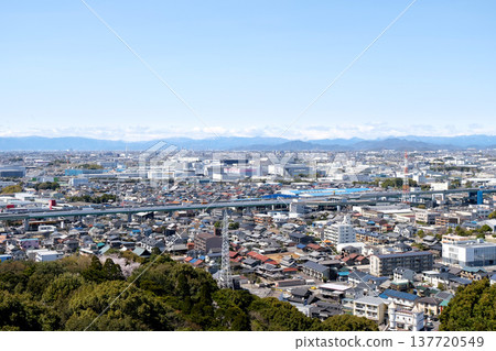 愛知縣小牧市-從小牧山城向西北方向眺望,第四部分-2025年4月 愛知縣小牧市-從小牧山城向西北方向眺望,第四部分-2025年4月 137720549