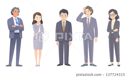 商務人士姿勢套裝 商務人士姿勢套裝 137724315
