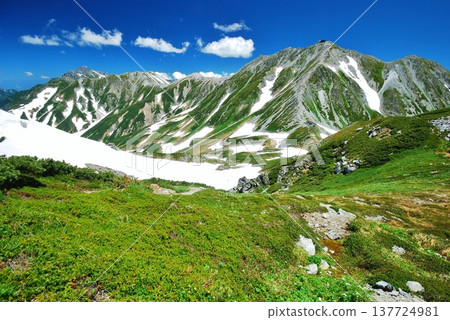 立山阿爾卑斯山脈夏季穿越路線 立山阿爾卑斯山脈夏季穿越路線 137724981