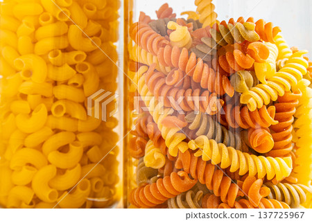Various short pasta 137725967