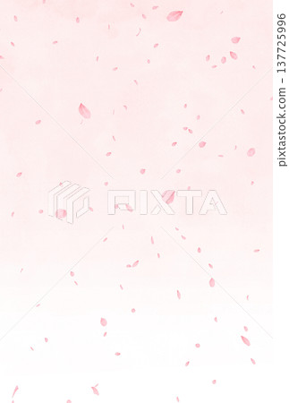 Background material_flower petals falling Background material_flower petals falling 137725996