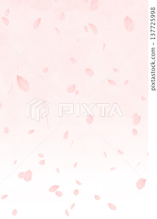 Background material_flower petals falling Background material_flower petals falling 137725998