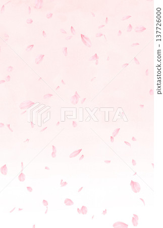 Background material_flower petals falling Background material_flower petals falling 137726000