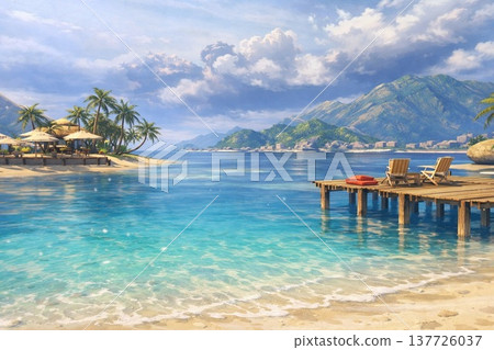 度假海灘 137726037