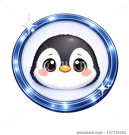 社群媒體圖示插圖[動物] 137726103