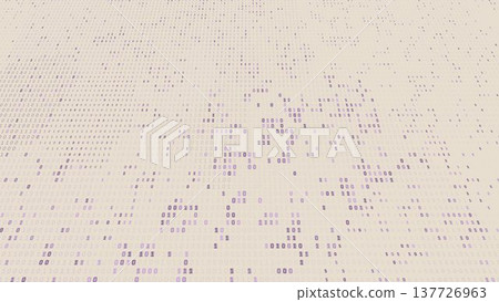 Colored Binary Mosaic - Artistic Data Visualization for Fintech and 5G Infrastructure Colored Binary Mosaic - Artistic Data Visualization for Fintech and 5G Infrastructure 137726963