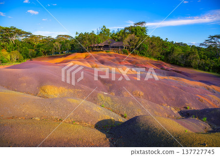 Chamarel Seven Colored Earth Geopark, Mauritius, Africa Chamarel Seven Colored Earth Geopark, Mauritius, Africa 137727745