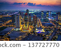 Skyline of Doha, Qatar, viewed at dusk 137727770