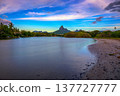 Rempart Mountain View from Tamarin Beach, Mauritius 137727777