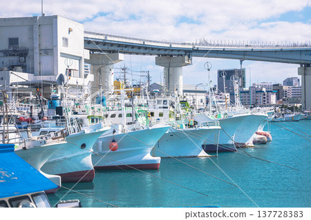 A ship anchored at the port A ship anchored at the port 137728383