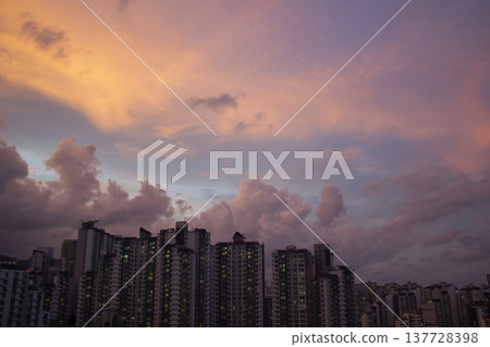 It is a beautiful sunset. It is a beautiful sunset. 137728398