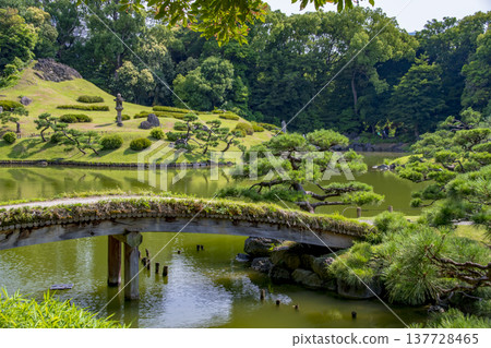 東京清澄白川花園的一景。 137728465