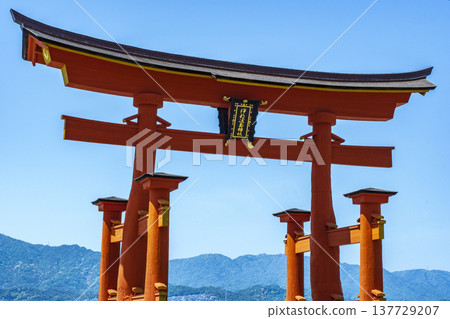日本嚴島神社景色 日本嚴島神社景色 137729207
