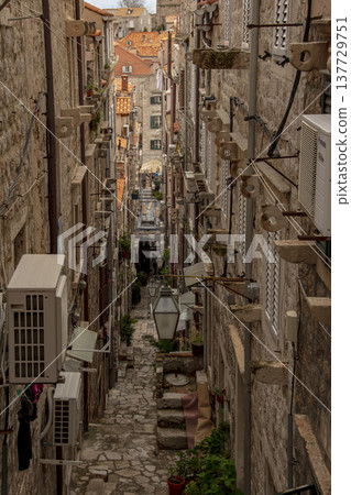 在克羅埃西亞的杜布羅夫尼克，一個聯合國教科文組織世界遺產地 137729751